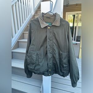Vintage Hunt Club Olive Green Barn Jacket, Size Medium